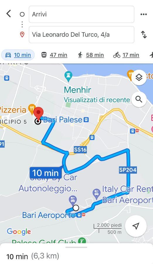 בארי Palese Apartment מראה חיצוני תמונה